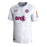 Camiseta Aston Villa Clement Lenglet #17 Segunda Equipación Replica 2023-24 mangas cortas